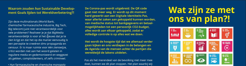 Wat zijn ze met ons van plan?