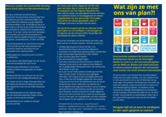 foto van Wat zijn ze met ons van plan